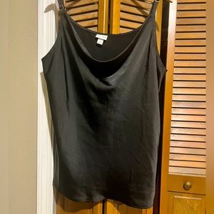 Perfect satin cami for wearing alone or under a blazer. New Without Tags
